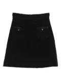 Dolce & Gabbana tweed mini skirt - Black