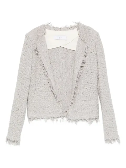 IRO chaqueta de tweed deshilachada