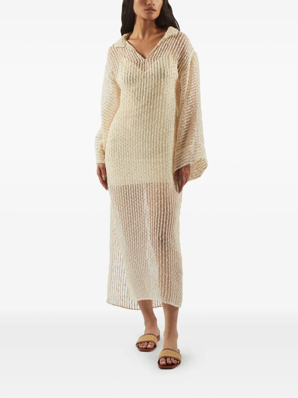 Taller Marmo Sestri collared midi dress | Day Dresses | Image 2