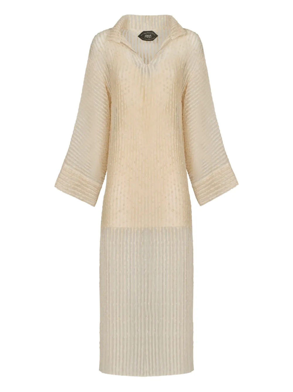 Taller Marmo Sestri collared midi dress | Neutrals | Image 1