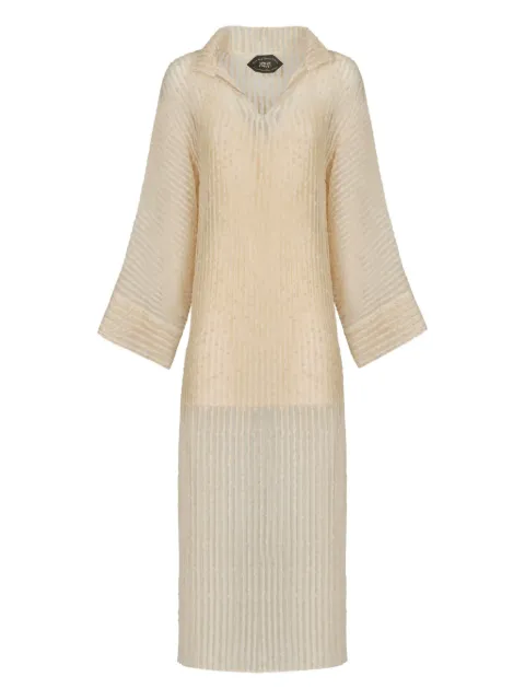 Taller Marmo Sestri collared midi dress