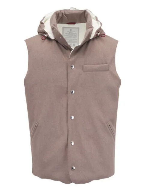 Brunello Cucinelli hooded gilet 