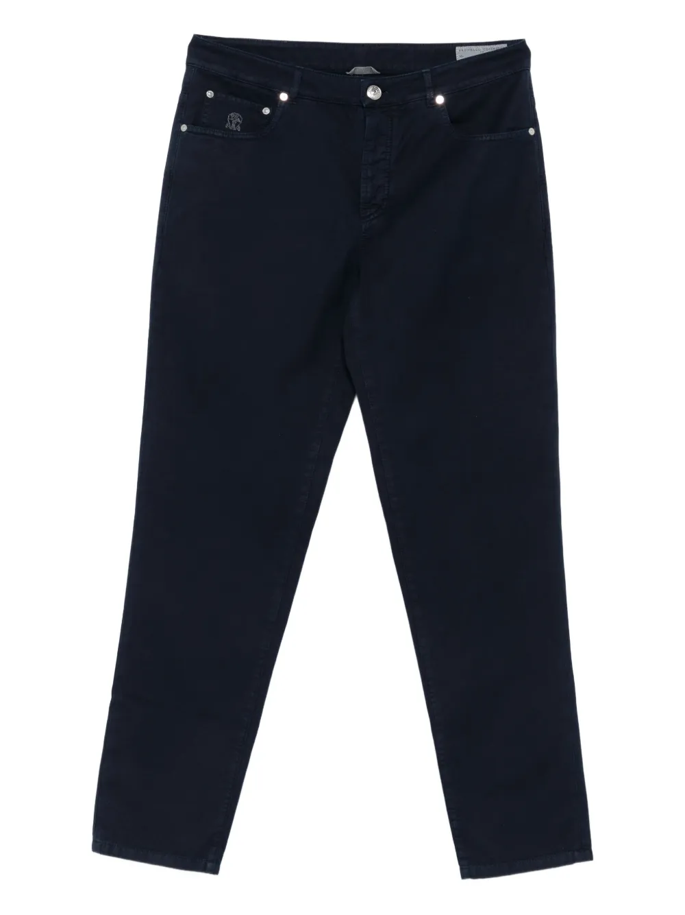 Brunello Cucinelli Katoenen broek Blauw