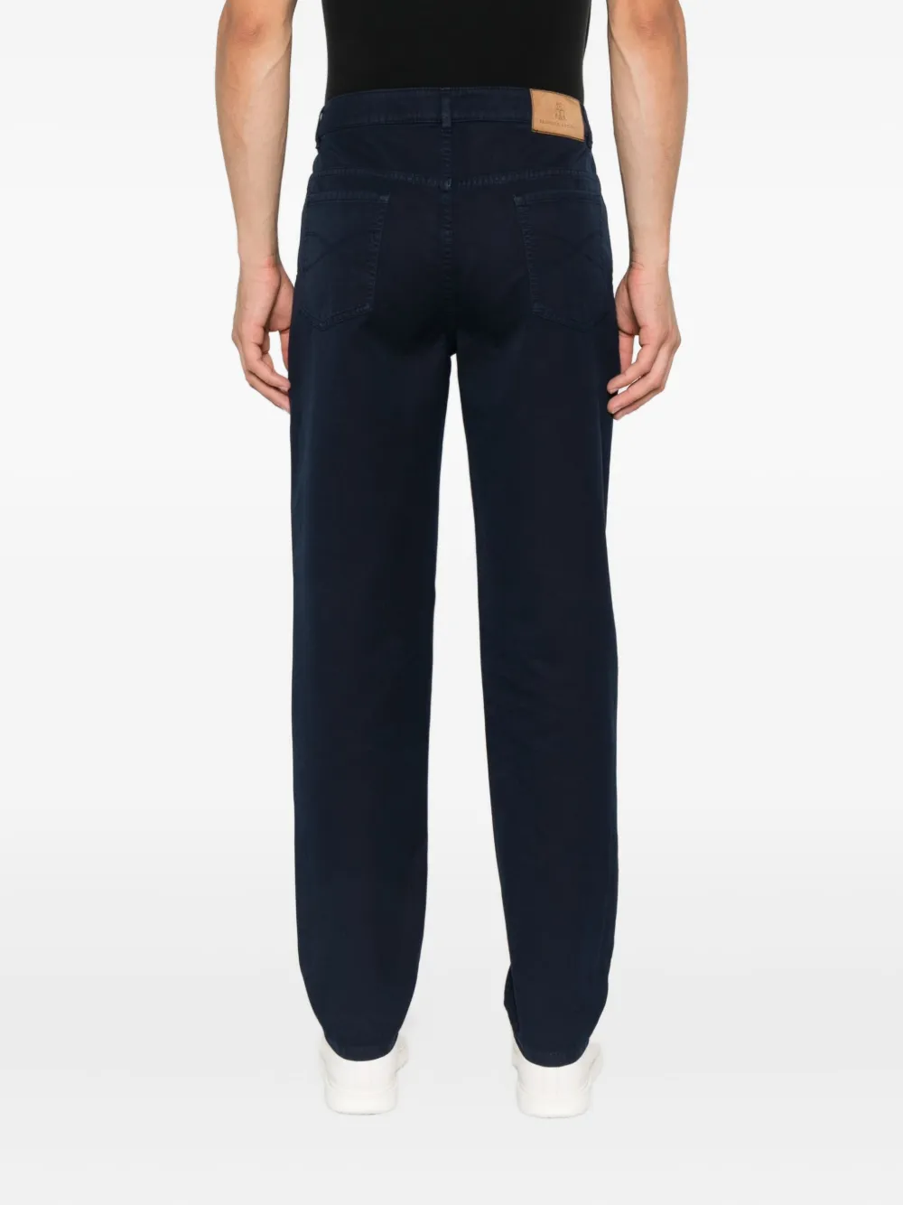 Brunello Cucinelli Katoenen broek Blauw