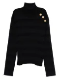 Balmain Kids button-detail sweater - Blue