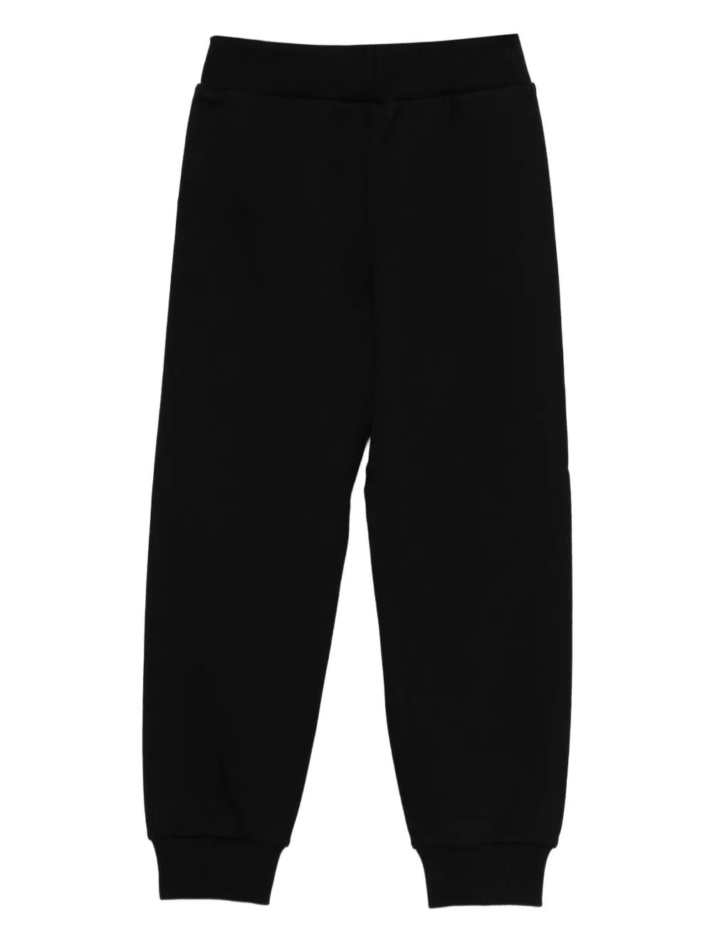 Balmain Kids logo-embroidered sweatpants Zwart