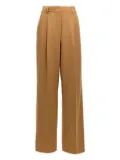 THELATEST Axel pin-tuck pleated trousers - Brown