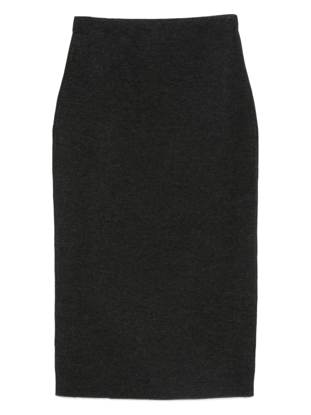 Semicouture Wollen kokerrok Grijs