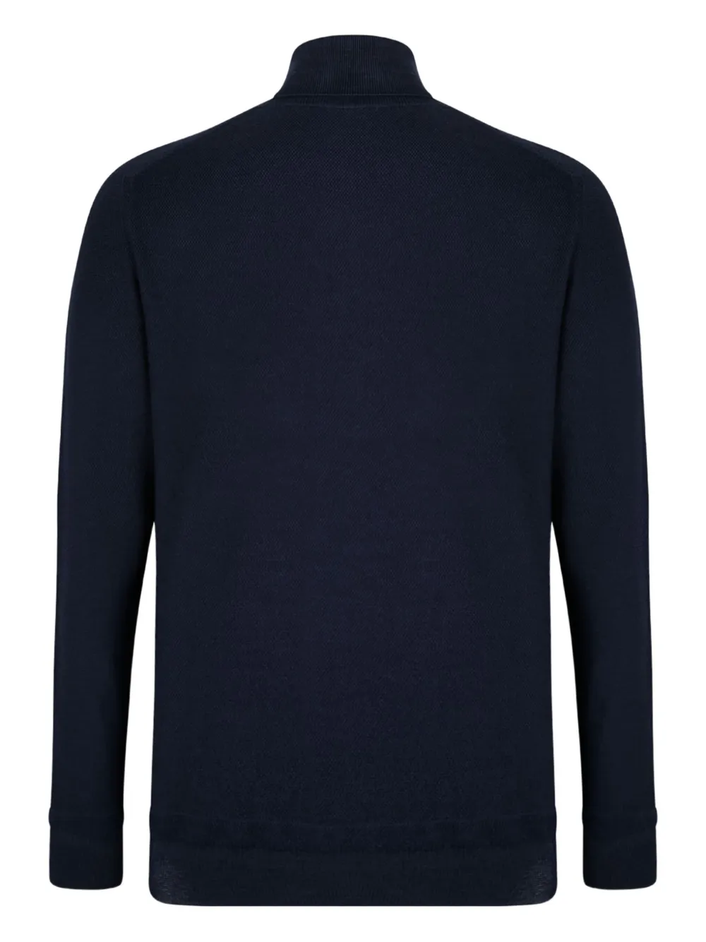Boglioli high-neck sweater - Blauw