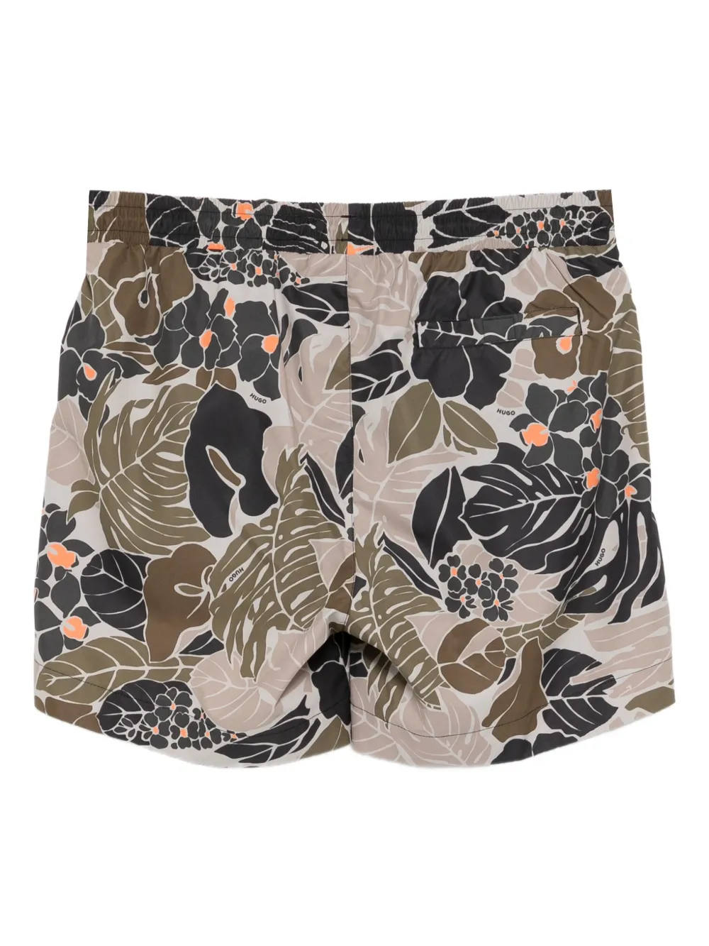 HUGO Badeshorts mit Blumen-Print | Badehosen | Image 2