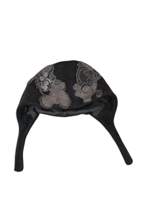 HUI MILANO sombrero con motivo floral