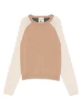 Semicouture raglan-sleeve sweater - Brown