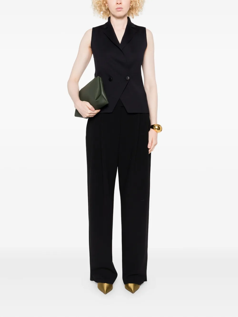 Giorgio Armani Plooibroek Zwart
