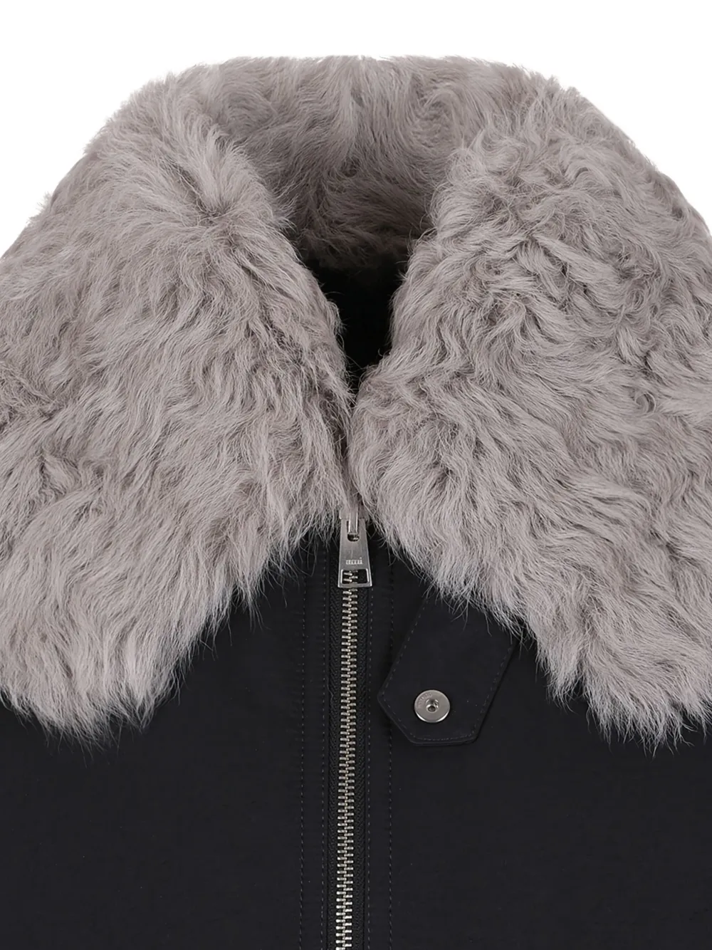 Ami Alexandre Mattiussi Padded Bomber Jacket In Black
