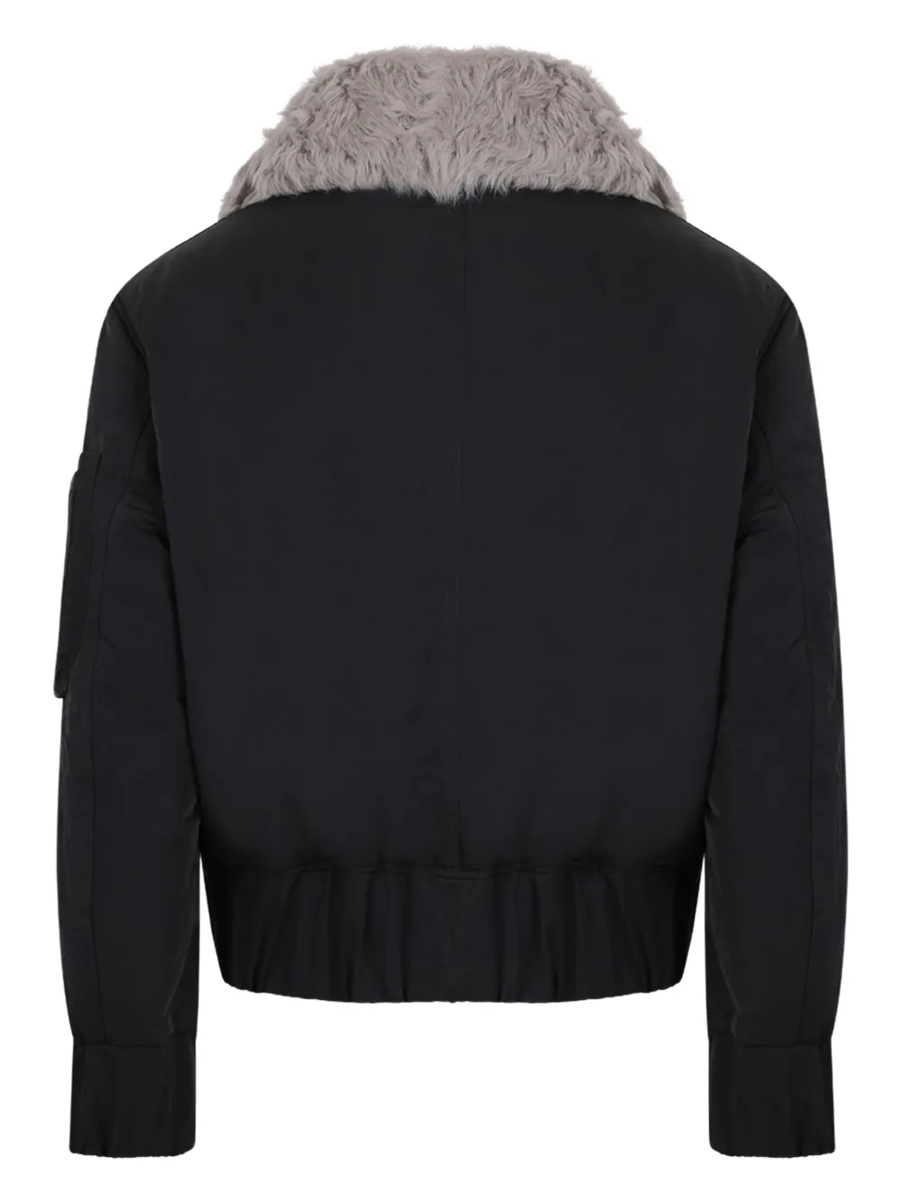Ami Alexandre Mattiussi Padded Bomber Jacket In Black