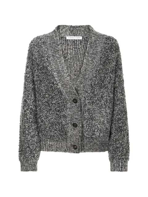 Caractère buttoned V-neck cardigan
