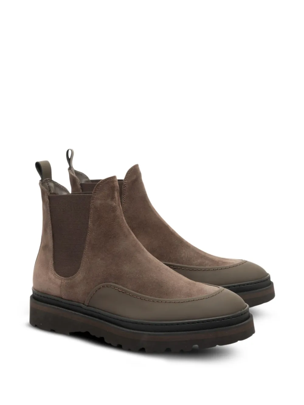 a.testoni stitched detail chelsea boots | Chelsea Boots | Image 2