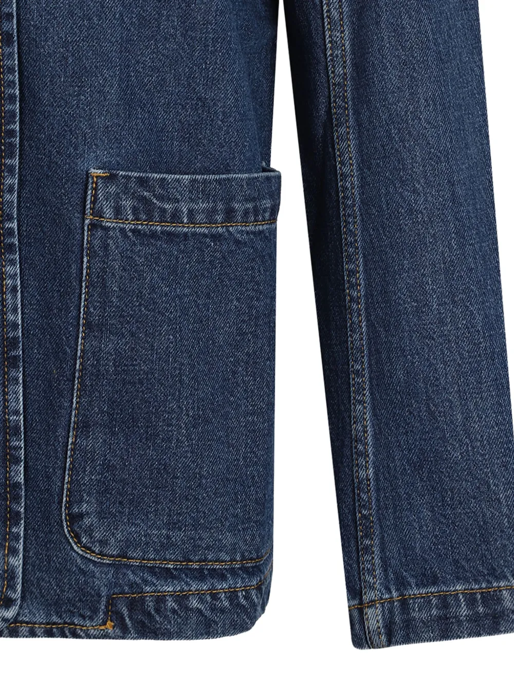 Maison Kitsuné Pocket Button Jacket In Blue