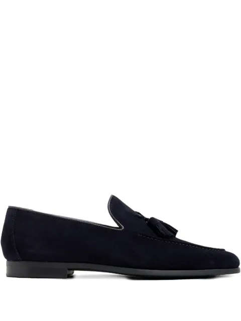 Magnanni tassel suede loafers