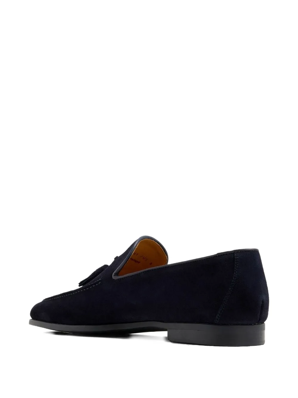 Magnanni tassel suede loafers Blue
