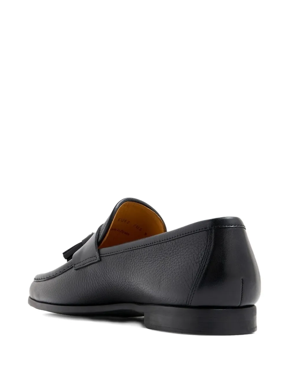 Magnanni tassel leather loafers Black