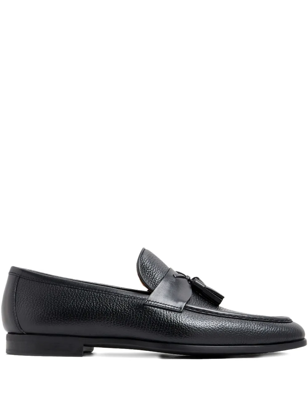 Magnanni tassel leather loafers | Black | Image 1