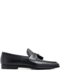 Magnanni tassel leather loafers - Black