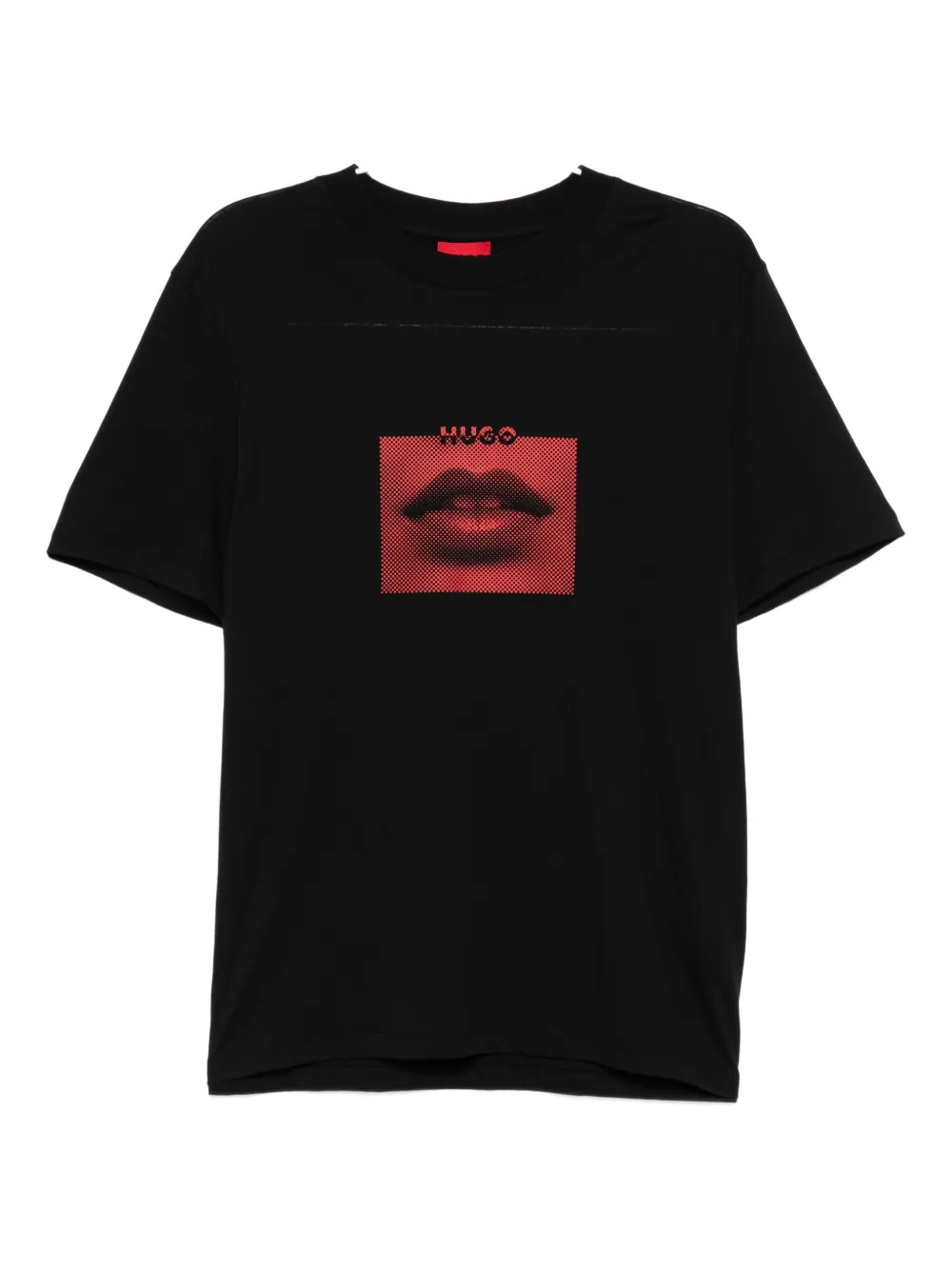 HUGO graphic-printed T-shirt | Black | Image 1