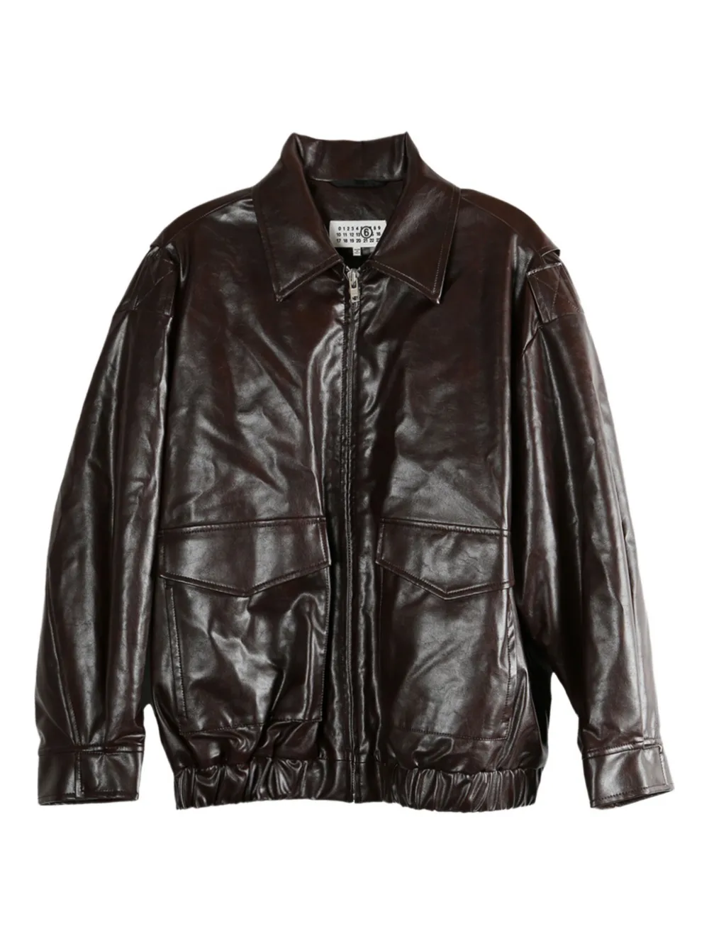 MM6 Maison Margiela flap-pockets jacket Bruin