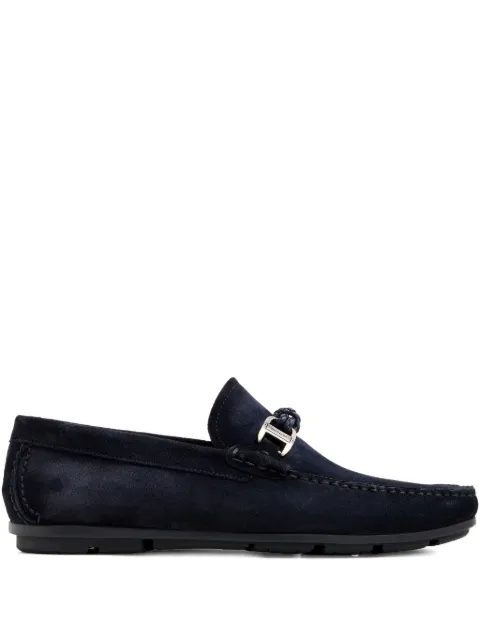Magnanni braided-buckle loafers