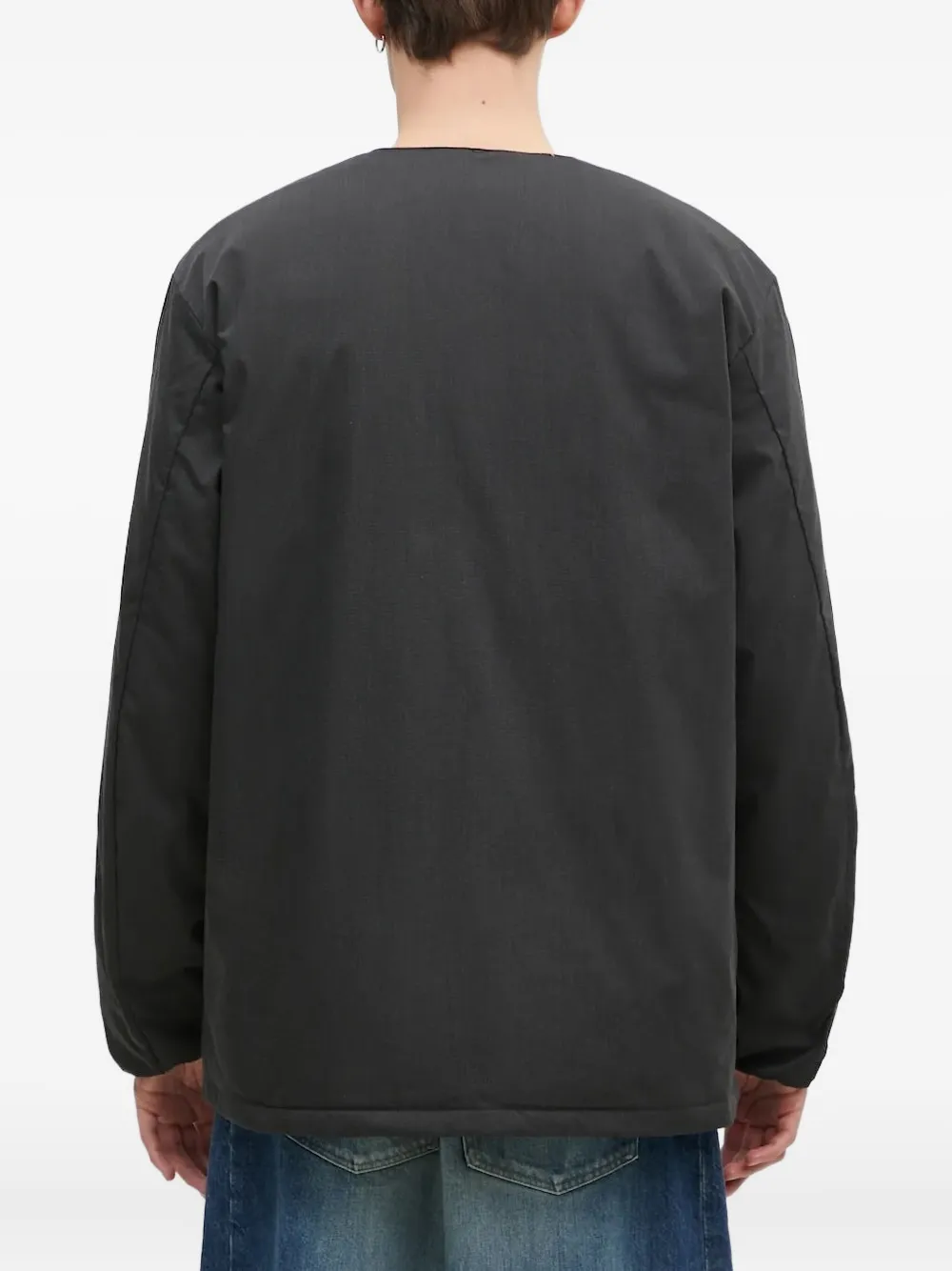 Nanga Patch-pocket Down Jacket In Black