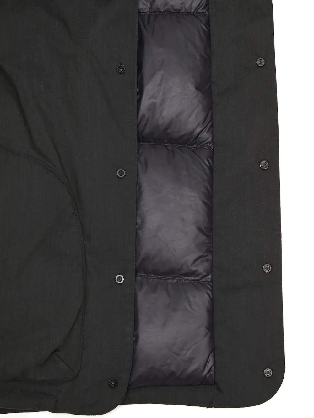 Nanga Patch-pocket Down Jacket In Black