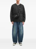 NANGA patch-pocket down jacket - Black