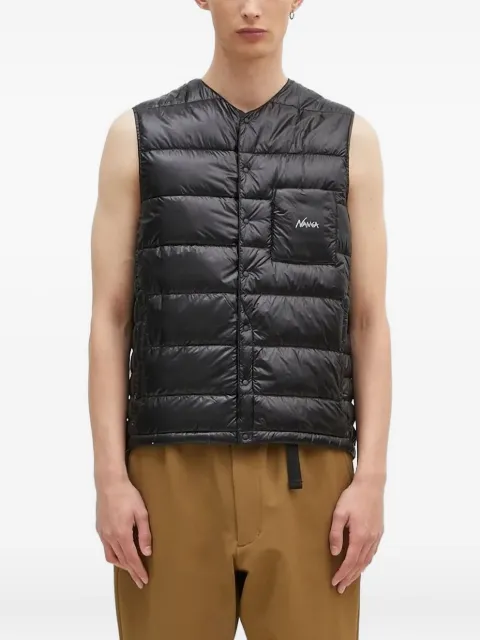 NANGA gilet à design matelassé