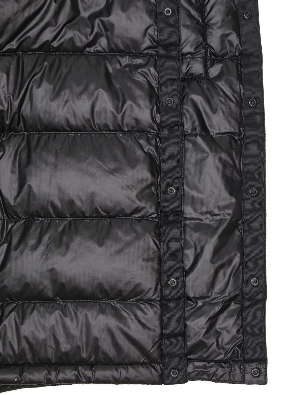 NANGA quilted sleeveless gilet Zwart