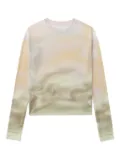 BAPY BY *A BATHING APE® tie-dye mesh top - Yellow