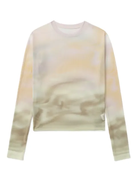 BAPY BY *A BATHING APE® tie-dye mesh top