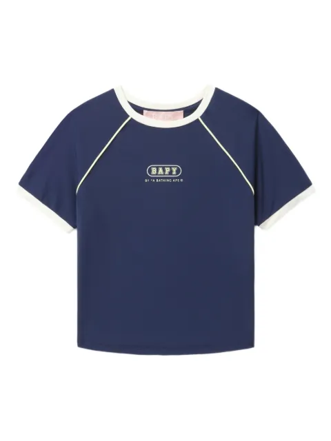 BAPY BY *A BATHING APE® contrast-panel short-sleeved t-shirt