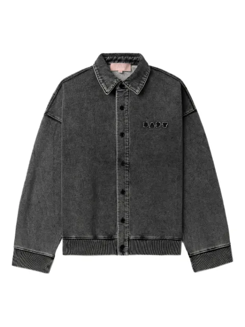 BAPY BY *A BATHING APE® logo-embroidered button-down shirt