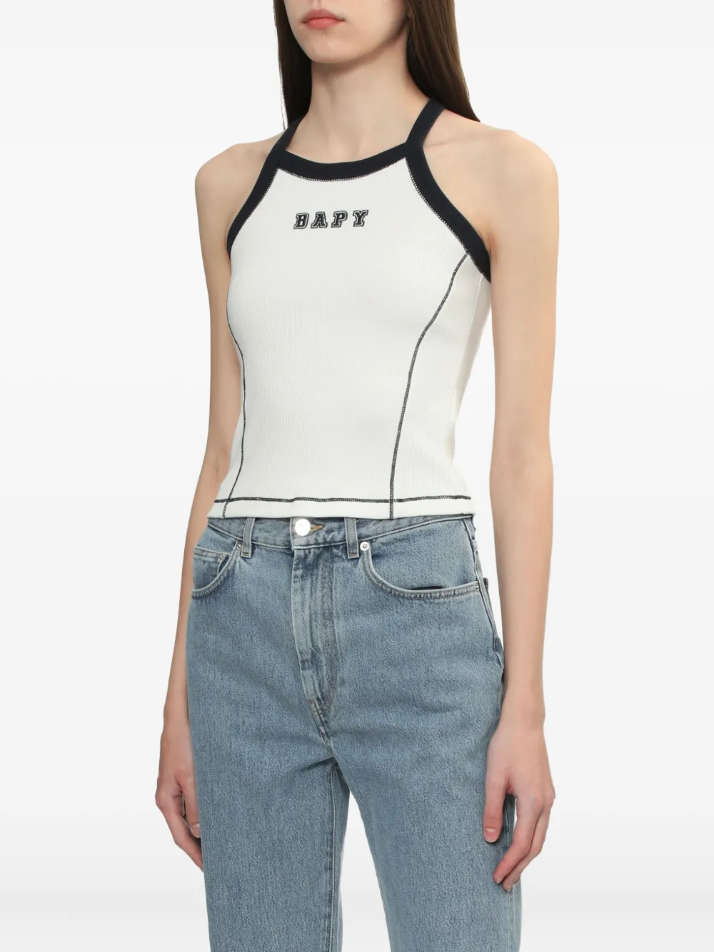 ribbed racerback top