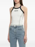 BAPY BY *A BATHING APE® ribbed racerback top - White