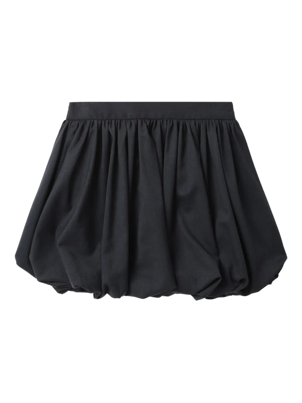 Bapy By *a Bathing Ape® Balloon-hem Mini Skirt In Gray