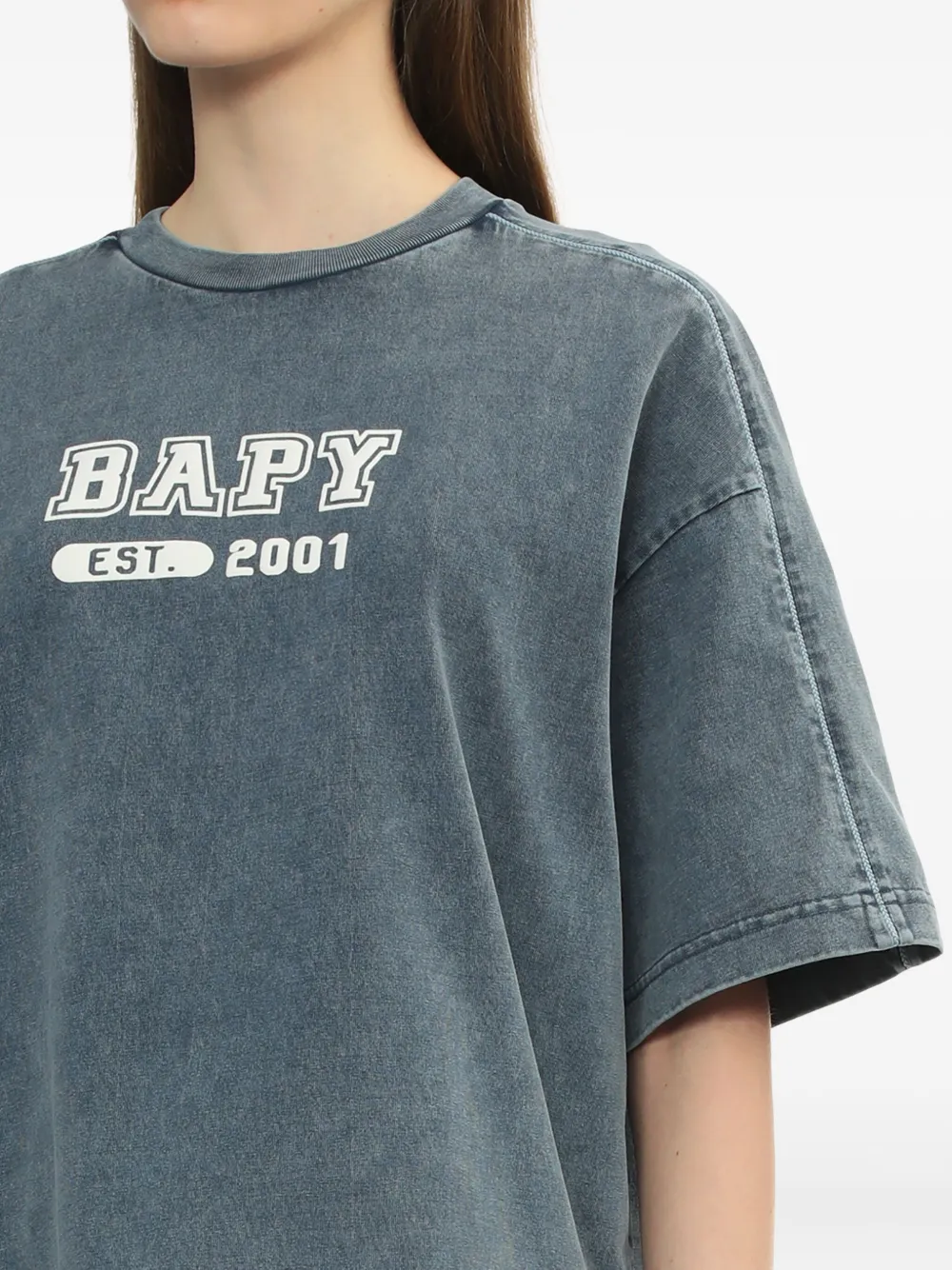 BAPY BY *A BATHING APE T-shirt met grafische print Blauw