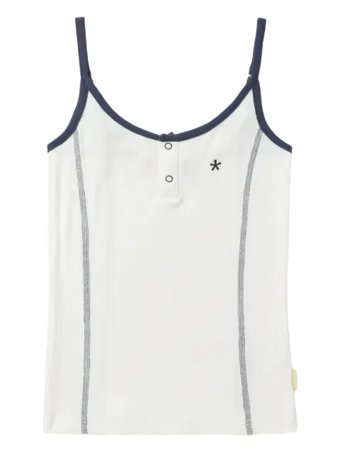BAPY BY *A BATHING APE® ribbed button-placket tank top