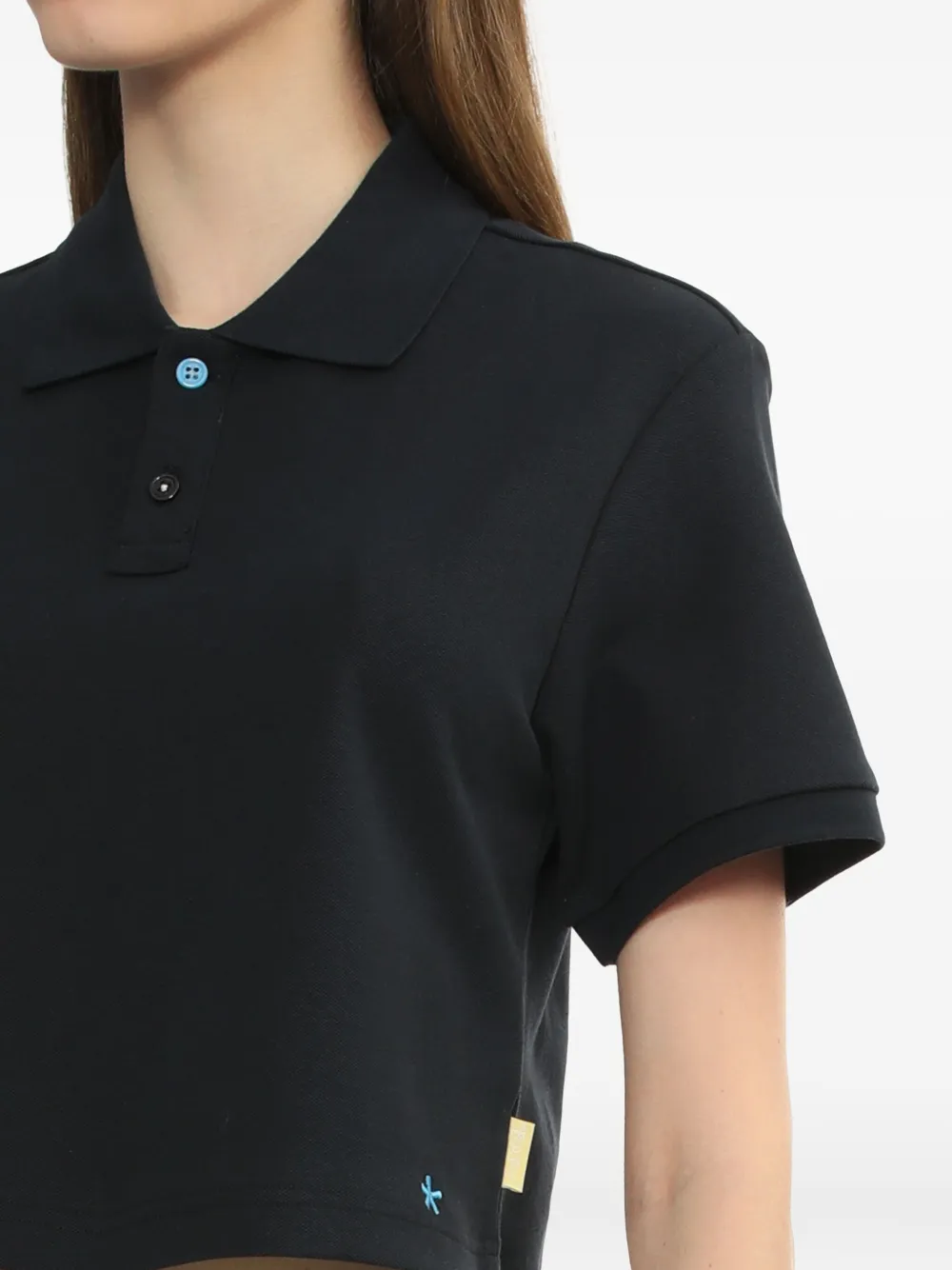 Bapy By *a Bathing Ape® Short-sleeved Polo Top In Black