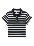 BAPY BY *A BATHING APE® striped polo shirt - Black