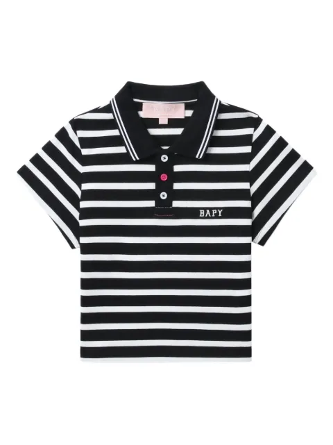 BAPY BY *A BATHING APE® striped polo shirt