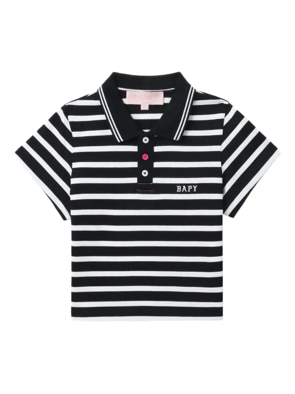 A BATHING APE ストライプポロシャツ A BATHING APE ストライプ