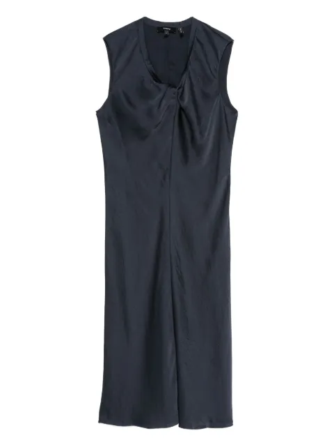Theory twisted sleeveless dress