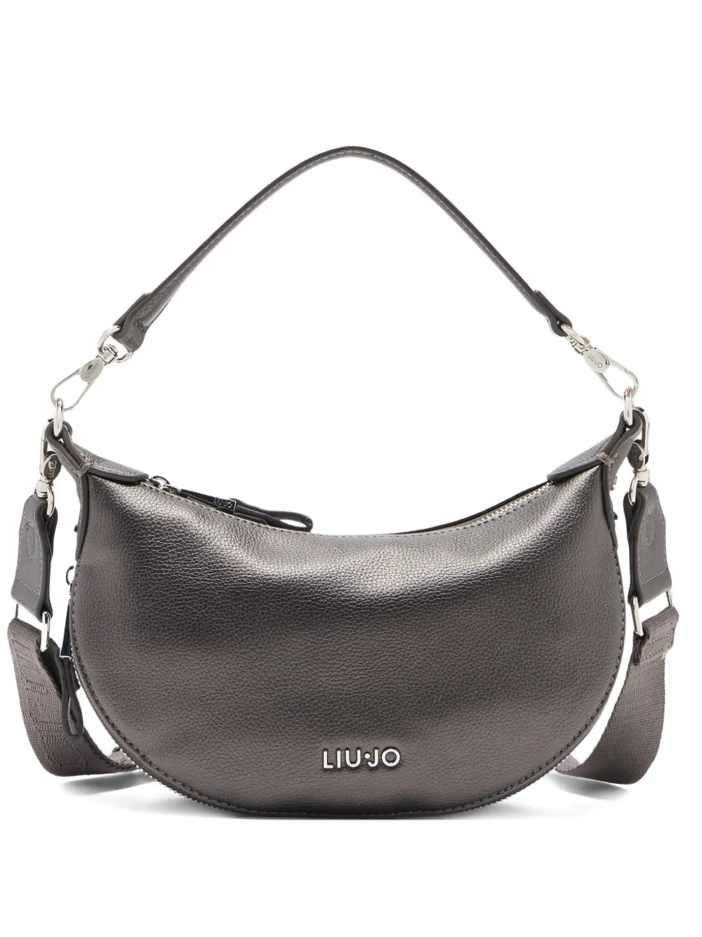 small logo-plaque shoulder bag